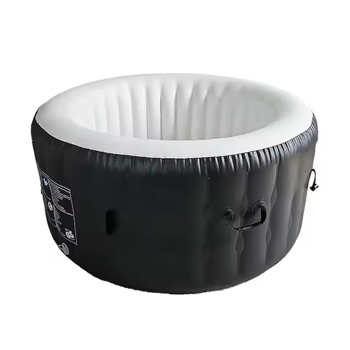 Spa & Wellness Retreat - Jacuzzi Inflable Redondo para 6 Personas,