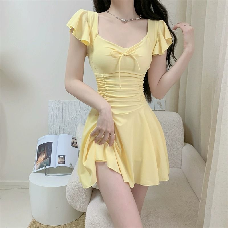 Spa & Wellness Retreat - Traje de baño de manga corta