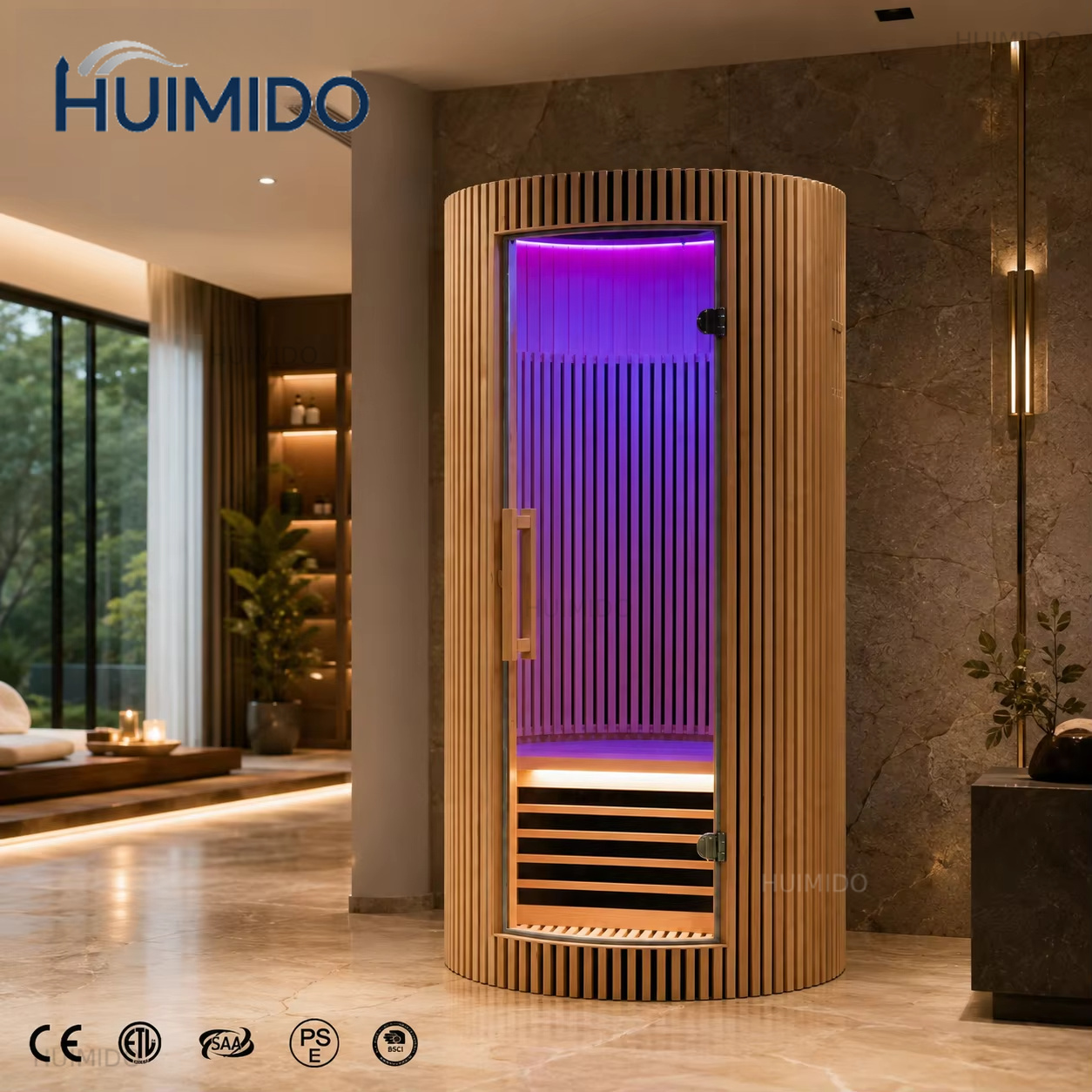 Villa Wellness Spa - Sauna de infrarrojos de lujo para