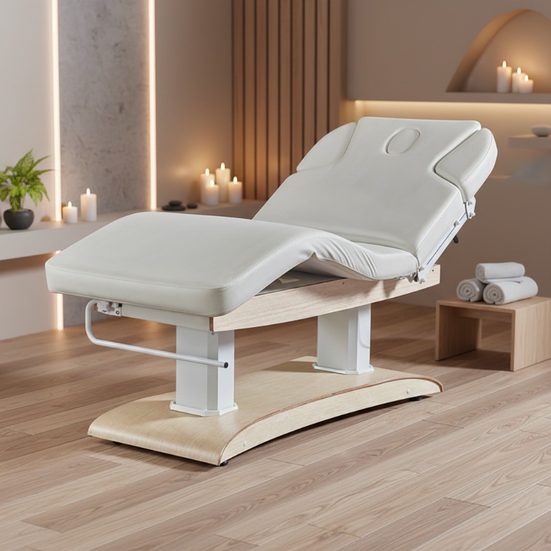 Wellness Spa With Hotel - Cama de Masaje de Cuero Sintético
