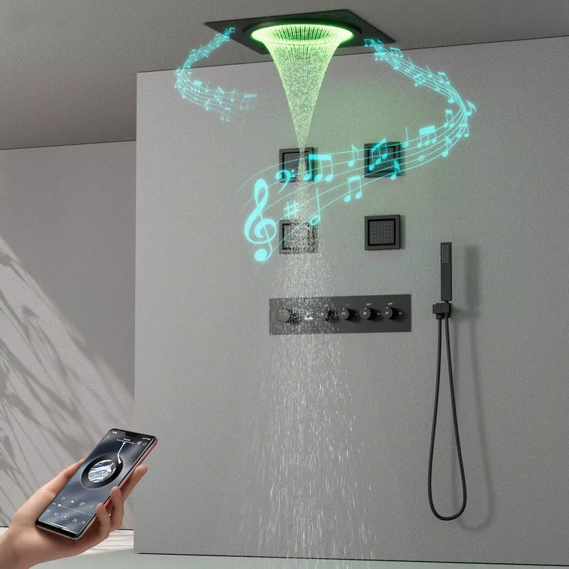 Juego de Ducha LED Inteligente - Spa & Wellness Retreat reseña y precio