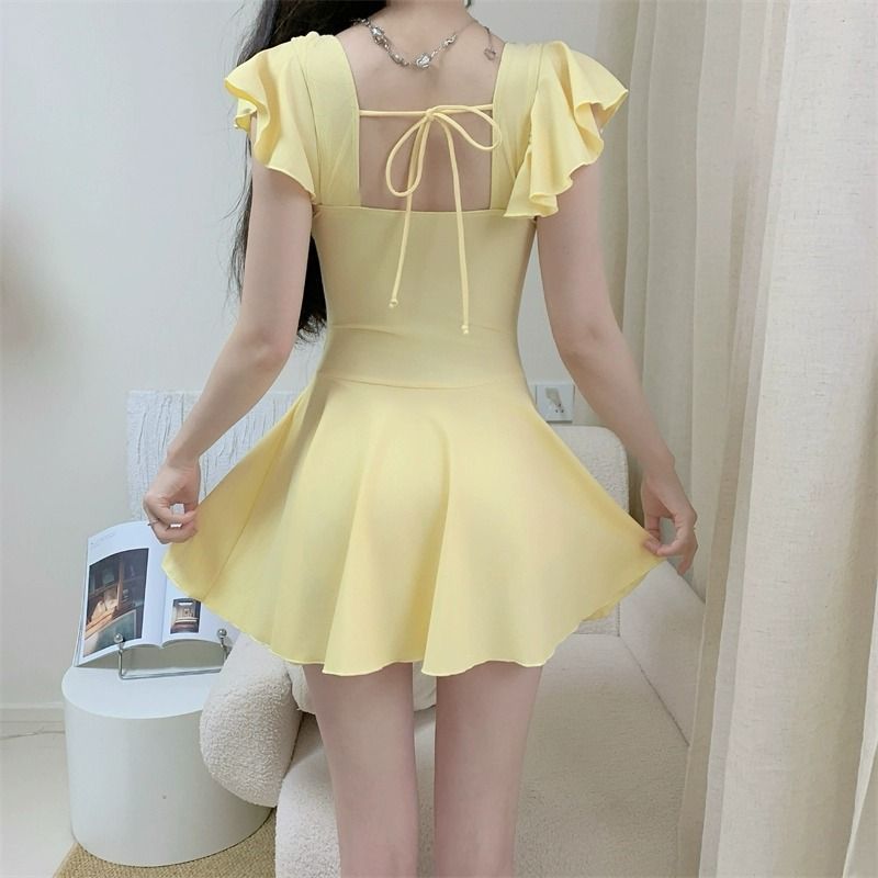 Traje de baño de manga corta c - Spa & Wellness Retreat reseña y precio