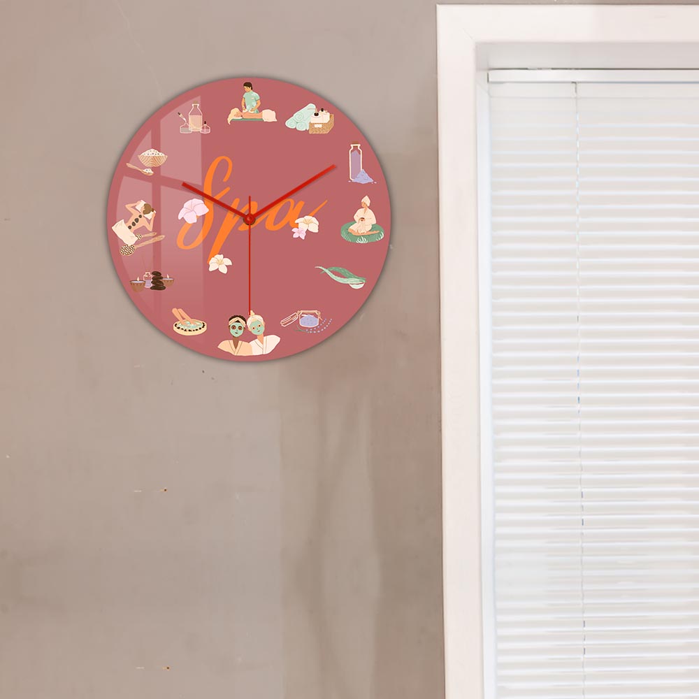 Reloj de Pared Silencioso de C - Spa Wellness Beauty reseña y precio