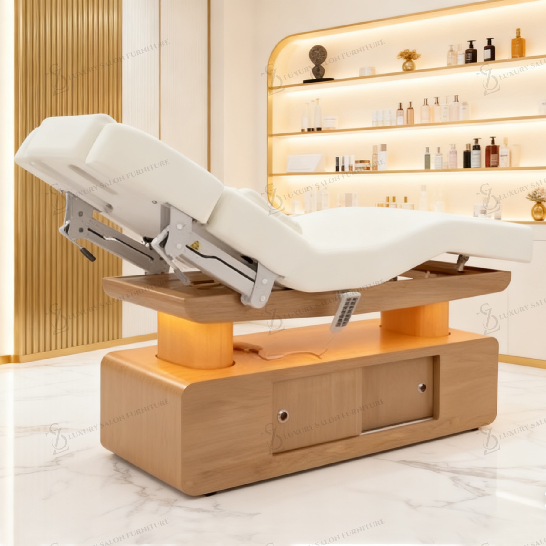 Cama de belleza rosa de lujo c - Spa Wellness Beauty reseña y precio
